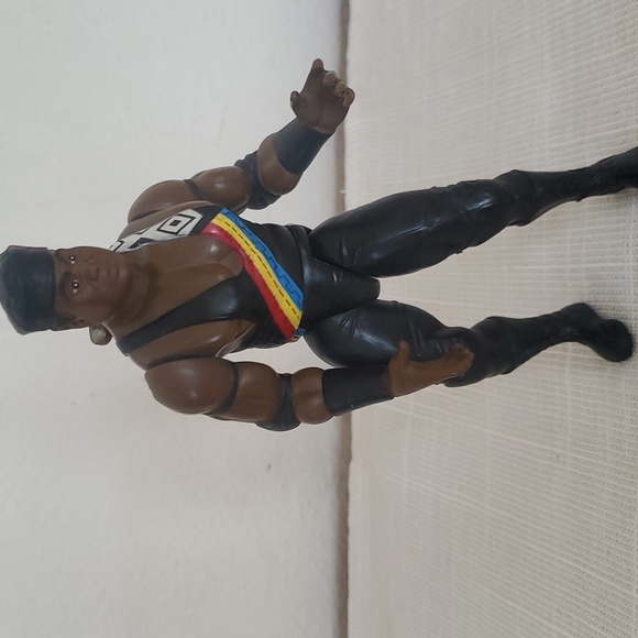 Vintage 1997 Farooq Ron Simmons WWE WWF Action Figure - Picture 2 of 12